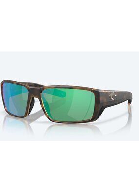 NEW COSTA Fantail PRO Series - Matte Tortoise Green Mirror Polarized Glass 60-15